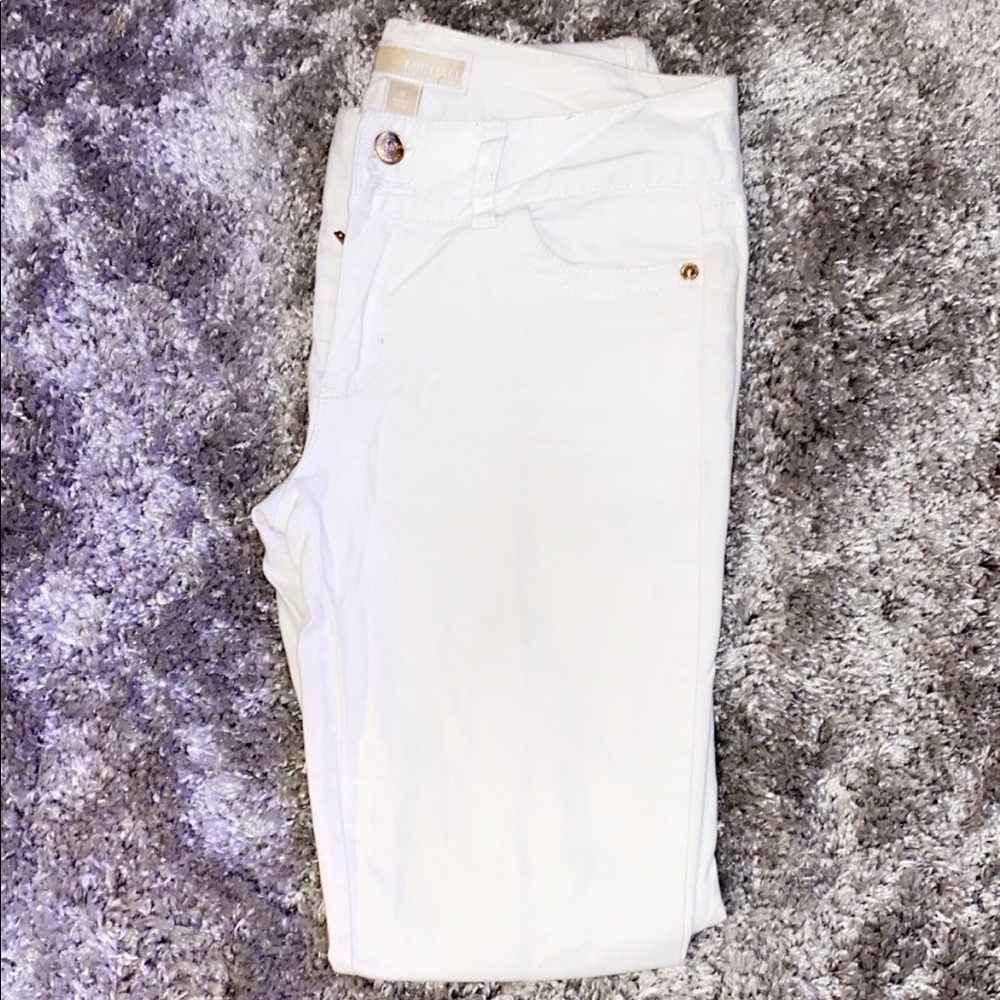 Michael Kors White denim capris